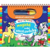 Jednorožci - Čti a vybarvuj Magické vodní omalovánky