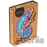 Unidragon drevené puzzle - Chameleon veľkosť L