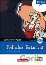 DaF-Lernkrimi A2/B1: Tödliches Testament (Buch mit Audio-CD)