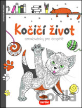 Kočičí život - Omalovánky pro dospělé