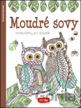 Moudré sovy - Omalovánky pro dospělé