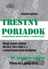 Trestný poriadok s rozsiahlym komentárom a judikatúrou