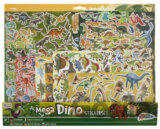 Mega set samolepek - Dino