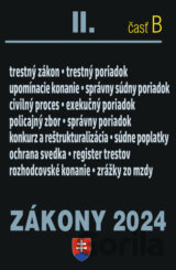 Zákony 2024 II/B - Trestné právo a súdne spory