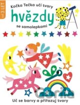 Kočka Tečka učí tvary: Hvězdy se samolepkami