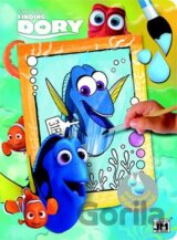 Hledá se Dory - Omalovánka