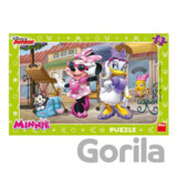 Minnie na Montmartru - puzzle 15 dílků (Walt Disney)