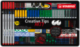 Kreatívny set - STABILO Creative Tips - ARTY - 30 ks sada v plechu