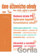 DUO 3/2024 – Dane, účtovníctvo, odvody bez chýb, pokút a penále