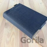 Obal na knihu: Puntíky na tmavomodré