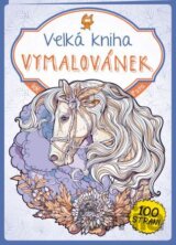 Velká kniha Vymalovánek - fialová