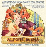 Alfons Mucha - Antistresové omalovánky pro dospělé