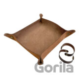 Kožená rolovacia podložka Dice Tray