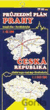 Průjezdní plán Prahy a České republiky 1:65000