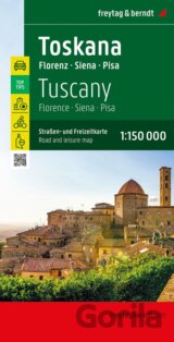 Toskánsko, Florencia 1:150 000