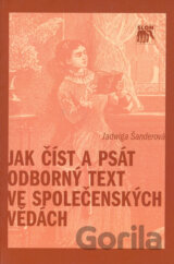Jak číst a psát odborný text ve společenských vědách