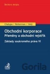 Obchodní korporace - Přeměny a obchodní rejstřík