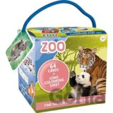 Pexeso na cesty s omalovánkami: ZOO