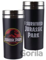 Nerezový cestovný hrnček Jurassic Park: Logo
