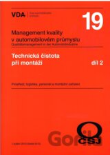 VDA 19.2 - Technická čistota při montáži