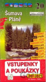 Šumava - Pláně 20. - Průvodce po Č,M,S + volné vstupenky a poukázky