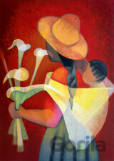 Louis Toffoli - La Vendeuse d'Arums, 1996