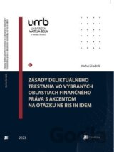 Zásady deliktuálneho trestania vo vybraných oblastiach finančného práva s akcentom na otázku ne bis in idem