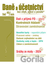 Daně a účetnictví bez chyb, pokut a penále č. 4-5 / 2024 - Slevy na dani z příjmů FO