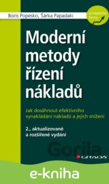 Moderní metody řízení nákladů