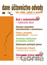 Dane, účtovníctvo, odvody 7-8/2016