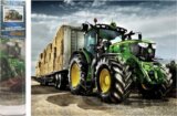 Diamantové malování Traktor John Deere
