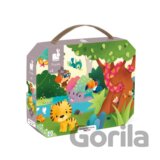 Panoramatické puzzle v kufríku Džungľa