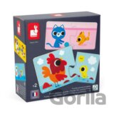 Duonimo Nájdi mláďatká zvieratká 24 ks