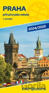 Praha Příruční plán města 1:20 000