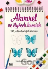Akvarel ve čtyřech krocích