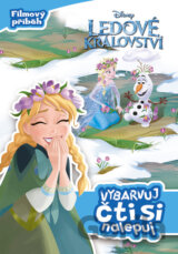 Ledové království: Vybarvuj, čti si, nalepuj