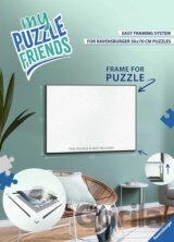 Rám na puzzle černý 49x36 cm