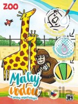 Vodová vymaľovanka A4/ ZOO