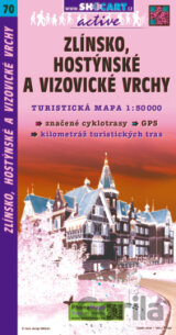Zlínsko, Hostýnske a Vizovické vrchy 1:50 000