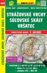 Strážovské vrchy, Súľovské skaly, Vršatec 1:40000