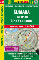 Šumava, Lipensko, Český Krumlov 1:40 000