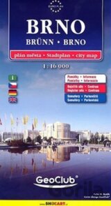 Brno mapa 1:16 000 (karton)