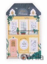 Knížka se samolepkami Žlutý dům