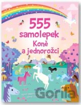 555 samolepek: Koně a jednorožci