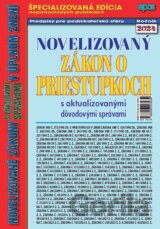Novelizovaný Zákon o priestupkoch
