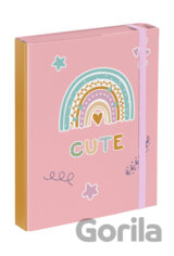 Dosky na školské zošity Baagl Dúha - ružové