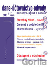 Dane, účtovníctvo, odvody bez chýb, pokút a penále č. 6-7 / 2024 - Stavebná legislatíva – novinky od 1. apríla 2024