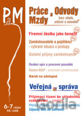 Práce, odvody a mzdy bez chyb, pokut a penále č. 6-7 / 2024 - Firemní školky jako benefit v r. 202