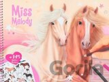 Omaľovánky Miss Melody - Západ slnka
