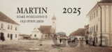 Stolový kalendár Martin 2025 - Staré pohľadnice  / Old postcards